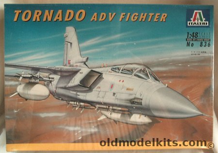 Italeri 1/48 Panavia Tornado F3 RAF ADV Fighter, 836 plastic model kit